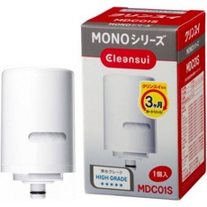 클린수 정수기 수도꼭지 직결형 교체 카트리지제조사 정품 일본제 MONO 시리즈 MDC01S 3개입 증량팩 MDC01SZAZ PFOS/PFOA 유기불소화합물, 3)1個入り