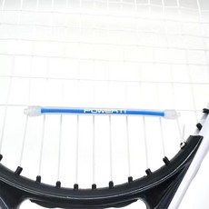 正品PowerTi 網球拍硅膠避震長條鉤避震器 外置減震器, 藍色, 1個