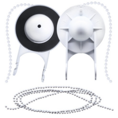 와이비바스 양변기 PVC 마개 + 구슬줄 100cm, 혼합색상