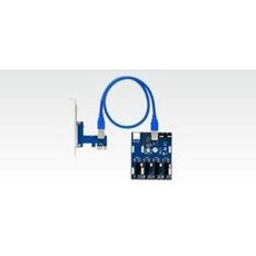 登昌恆 UPTECH PCI135 1分4擴充板 PCI-e 擴充卡, 1個
