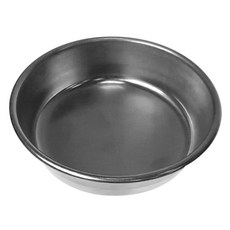 寵物用不鏽鋼碗 - 430不鏽鋼材質 圓滑邊緣 堅固耐用 平底穩固, 1個