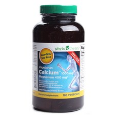 Phyto Therapy 鈣鎂素食膠囊, 180入, 1個