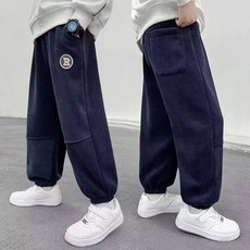 달콩슈 남아용 골덴 도톰 프리스 기모 루즈핏 조거 아동부터 고등까지 DKW159