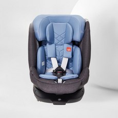카시트 아이사이즈 회전형 신생아 ISOFIX 목베개 듀얼픽스 고정형 간이카시트 주니어카시트 휴대용카시트, 2. 트랭퀼블루