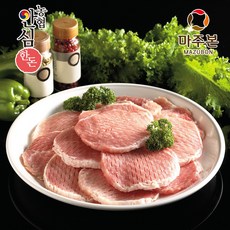 농협안심한돈 냉장 등심 돈가스용 500g, 1개