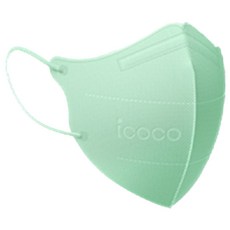 아이코코 소형 컬러 12종 L M N S 마스크 25매, 민트, 소형L, 1개, 25개입