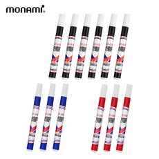 모나미 유성매직 혼합 12p 세트, 1팩, 흑6p+청3p+적3p