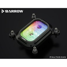 BARROW LTHO-04N 開普勒系列 CPU水冷頭, 1個, A款接頭 白色水冷頭