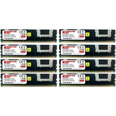 KOMPUTERBAY 16GB (2X8GB) DDR2 PC-26400F 800MHz CL5 ECC Fully Buffered FB-DIMM (240 PIN) w/MAC Heat, 32GB (8x4GB) 667Mhz HS