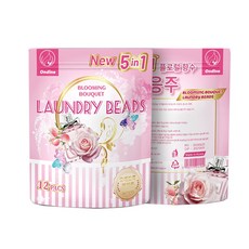 Ondine 花漾甜心香水洗衣凝珠 12入 韓國洗衣球, 1個, 12入(一袋), 五合一