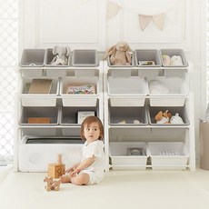 루나스토리 [루나스토리] 에코 장난감정리함 책장 _옵션선택, 에코정리함B-화이트
