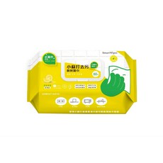 SmartWipes 小蘇打去污廚房濕巾 清新檸香 80抽, 12個, 80片