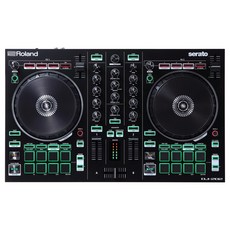 Roland DJ DJ-202 Serato DJ PCDJ 롤랜드 컨트롤러 대응 TR-909TR-808TR-707TR-606의, Two-Channel/ Four-Deck with Se, 1개, BLACK