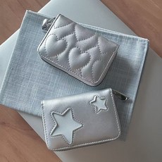 質感絕了 多功能愛心錢包卡女新卡位多防消磁大容量精緻高檔小巧