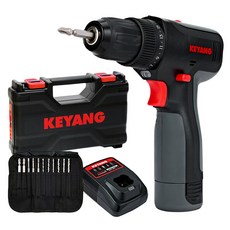 계양 전동드릴 12V MAX 전동 드라이버 무선 충전 세트 DD12L-30I, 1개