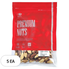 다다모마켓 브라질너트, 500g, 5개