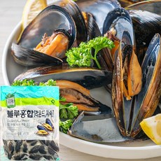 블루홍합 라운드 칠레 / 홍합탕 홍합스튜, 1개, 1kg