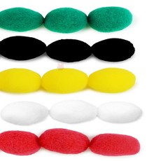 해피이지디자인 창의력놀이 소품 공 50mm 만들기재료, 흰색