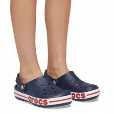 크록스 키즈 유아 아동 주니어 바야밴드 클로그 NAVY 26SKCL207018 Z410