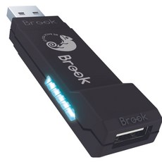 Brook Wingman XB3 Xbox主機轉接器，多平台控制器轉接，無線暢玩，即插即用, 黑色, 1個