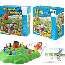 뒤죽박죽 토끼 경주 보드게임, 단품, 1개