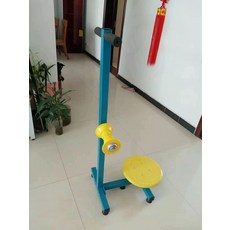 BINEL 허리돌리기기구 회전판 운동기구 옆구리 홈트, 1개, 피코크블루 2인용 트위스트 기구