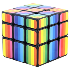 泛新 彩虹【小小店舖】三階魔術方塊 不等階造型 彩虹三階 益智玩具, 詳見包裝