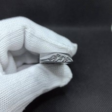 鋼印臺灣出貨山水畫鏨刻刀吉言鋼印金銀鏨刻工具海誓山盟山脈鏨子鏨刻打金工具kwoyu, 山/4mmx19mm