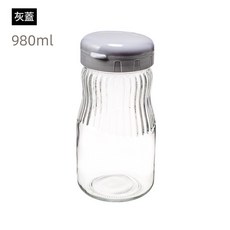 玻璃罐醃製水果泡菜食品級密封罐儲物罐, 1個, 500ml