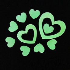 천장 야광스티커 하트 스위치스티커 아이방스티커