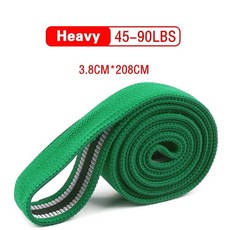 긴 저항 밴드 당겨 보조 스트레칭 훈련 탄성 부티 운동 홈 요가 체육관 피트니스 장비, 3. GreenG1789D