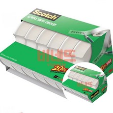 3M 스카치 매직테이프 세이빙팩 104-12 12mm x 11m