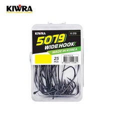 피싱스토어- 키우라 K-319 5079 와이드훅 덕용 광어 배스 와이드갭, 1개
