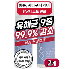 파워클린업 남성청결제 항문세정제 칸디다 항균 가려움 사타구니 항문 고환 클렌저 남자세정제, 2개, 150ml