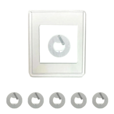 이지앤퀵 RFID 복사 NFC 현관 도어락 스티커 5개, 13.56MHz