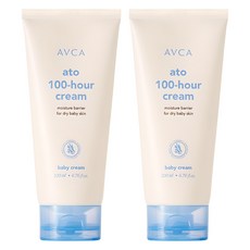 AVCA Ato 100小時超高保濕嬰兒霜, 2個, 200ml