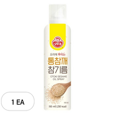 오뚜기 통참깨 참기름 스프레이, 1개, 150ml