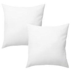 Wanso Zari 雲朵靠枕芯, 白色, 2個