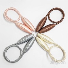 자바라 커튼 타이 색상랜덤 장식