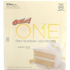 Oh Yeah One 高蛋白餅乾 蛋糕風味, 1個, 12 件
