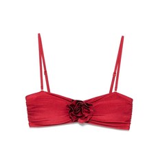 짐머만 플라워 디테일 비키니 탑