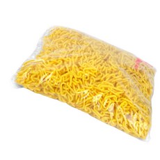 체인 황색 (6mm_8mm) 외부인금지 공사장 추락주의 가이드체인 작업가이드 접근금지, 체인 황색(8mmX50m), 1개