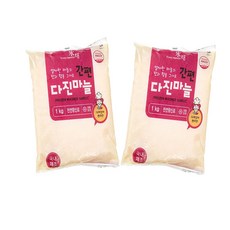 HACCP 인증 국내가공 간편 냉동 다진마늘, 2개