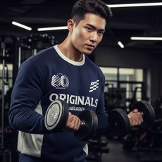 M / 비디오자키 오리지널스 맨투맨 중고 / P009 -326, 1개, 사진참고