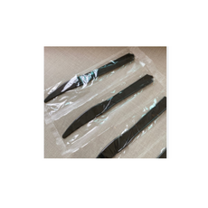 피크닉하우스 일회용 블랙 개별포장 나이프, 1개입, 300개