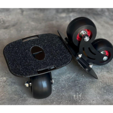 선호그룹 라인스케이트 인라인 롤러 피겨 스피드 스케이트 보드 용품 입문용 댄싱 숏보드 오빗휠 스케이트화, 블랙(ABEC-7), 1세트