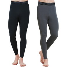 시스넬라 1+1 남성 기모 타이즈 2종세트 기모 발열내의 레깅스 내복 9부