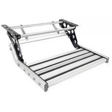 캠핑카계단 발판 접이식 트레일러 발받침대 디딤판 카라반 지지대, 단층