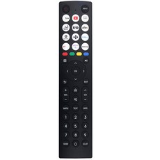 Hisense TV 32A4K A4K 시리즈 EN2U36H 32A33EAVT 0003 70A6KAU와 호환용 EN2V36H 리모컨 교체, 1개, 검은색