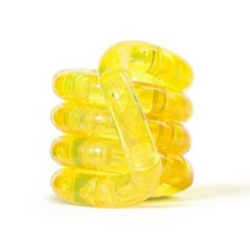 브로미 트위스트 피젯토이 스트레스 해소 집중력 향상 장난감, 1개, 옐로우